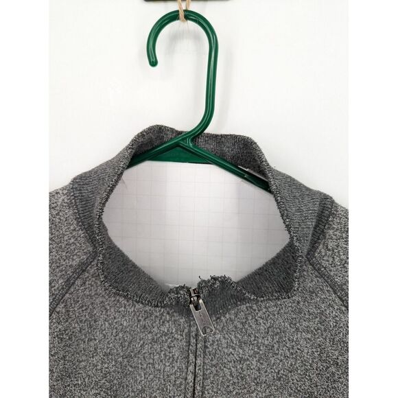 Roots Canada Men's Gray Full Zip Fleece Sweatshirt Style Jacket, Large, GREAT!! - Picture 7 of 9